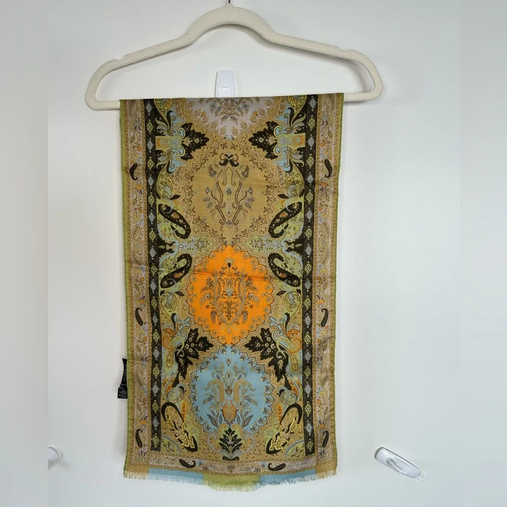 ETRO 100% Silk Scarf